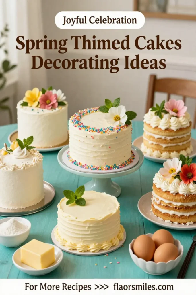 Spring Themed Cakes Decorating Ideas for a Joyful Celebration