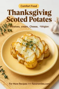 Golden Thanksgiving Scalloped Potatoes