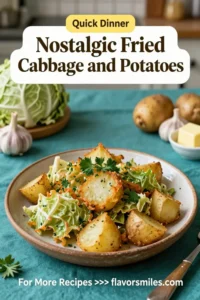Nostalgic Fried Cabbage and Potatoes