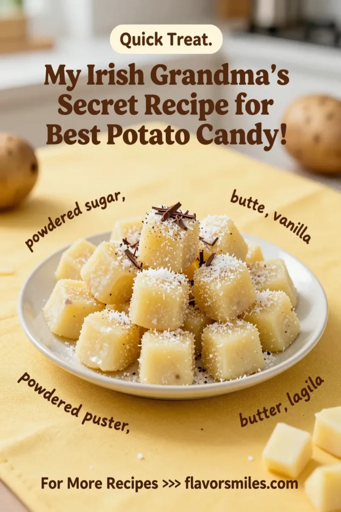 My Irish Grandma'S Secret Recipe For Best Potato Candy!
