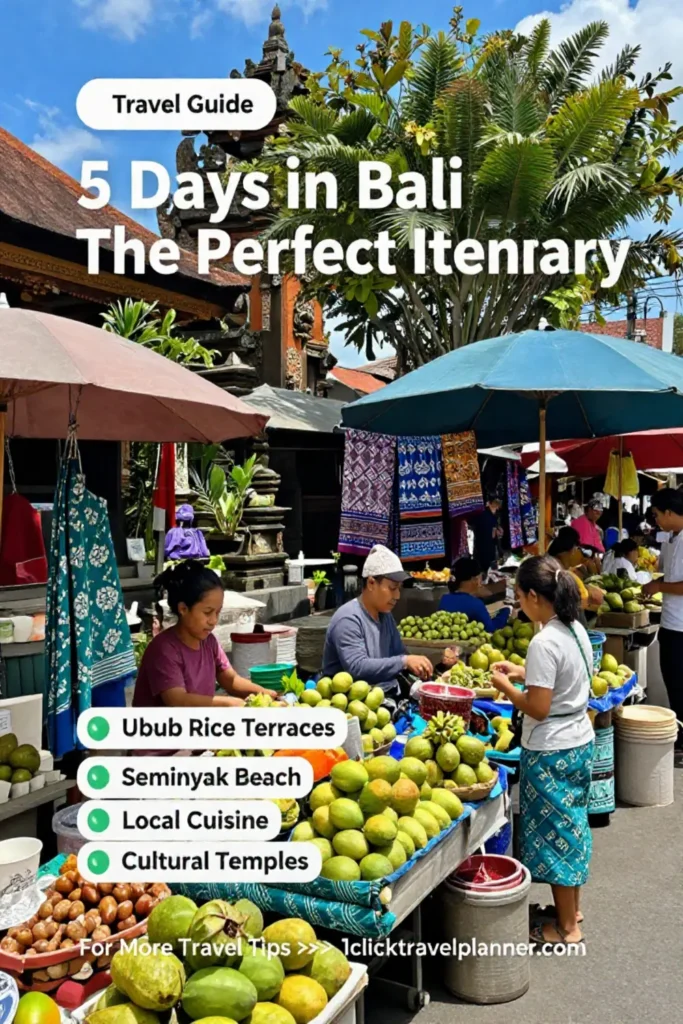 5 Days in Bali π΄ The Perfect Itinerary (Save This)