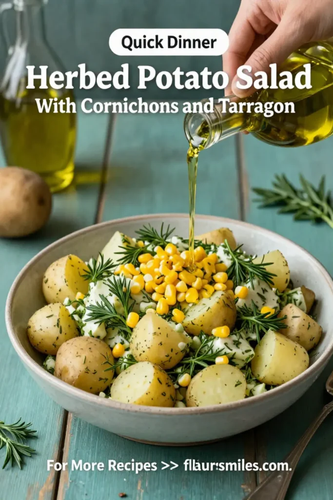Potato Salad: Herbed Potato Salad With Cornichons and Tarragon in 20 Minutes