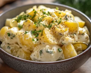 Potato Salad: Dill Pickle and Egg Classic Potato Salad in 25 Minutes