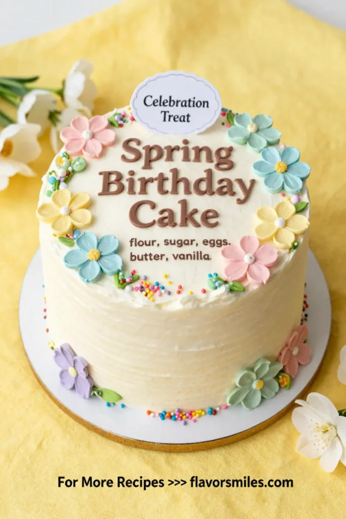 Spring Birthday Cake Aesthetic: 7 Tips for a Stunning Dessert
