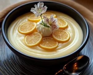 Dessert Recipes: Lemon Posset With Honey Shortbread Cookies in 20 Minutes