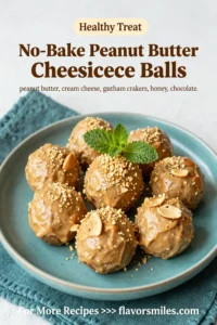No-Bake Peanut Butter Cheesecake Balls Recipe