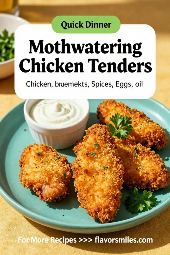Mouthwatering Chicken Tenders