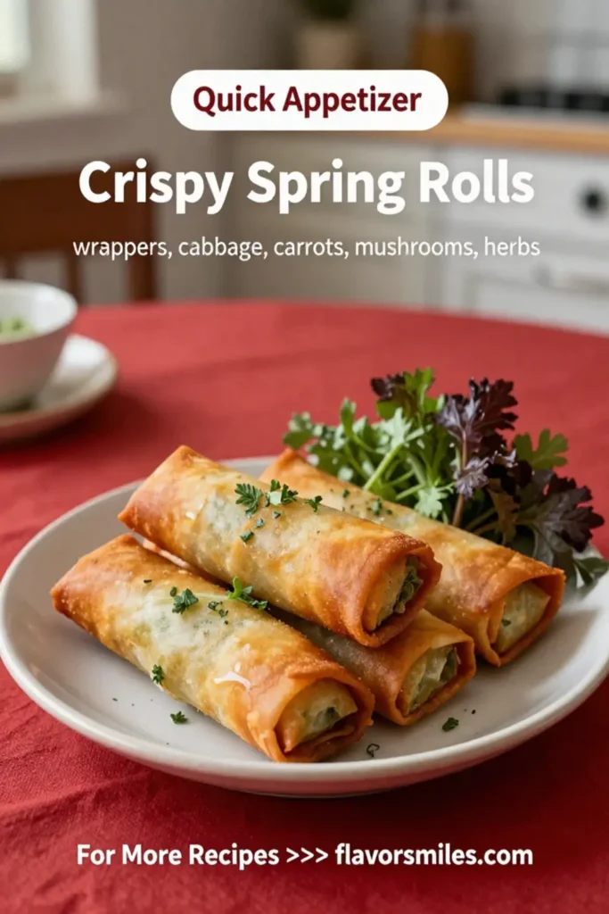 Crispy Spring Rolls Appetizers: 5 Must-Try Variations