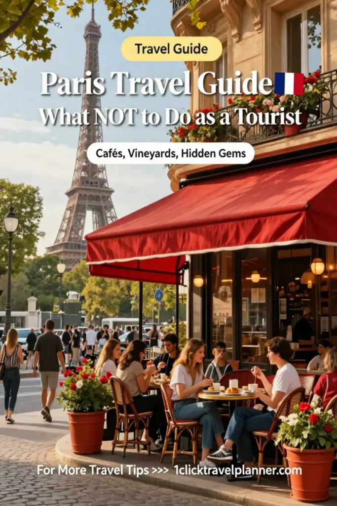 Paris Travel Guide 🇫🇷 What NOT to Do as a Tourist