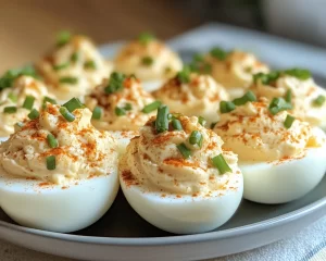 Deviled Eggs: Crab and Old Bay Deviled Eggs for Seafood Lovers in 25 Minutes