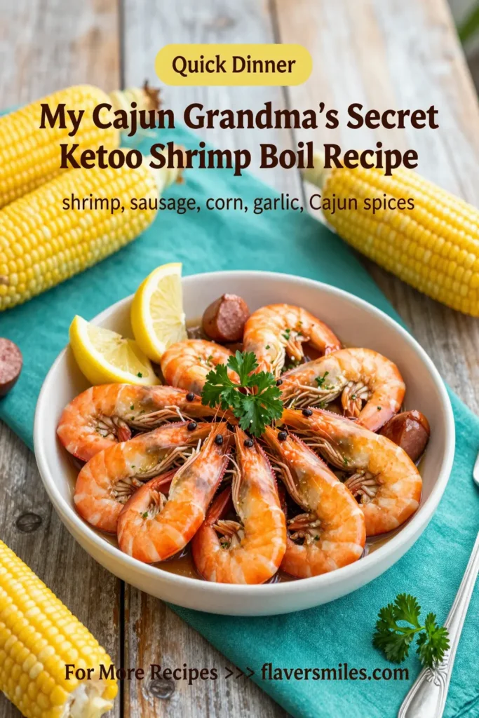 My Cajun Grandma'S Secret Keto Shrimp Boil Recipe!