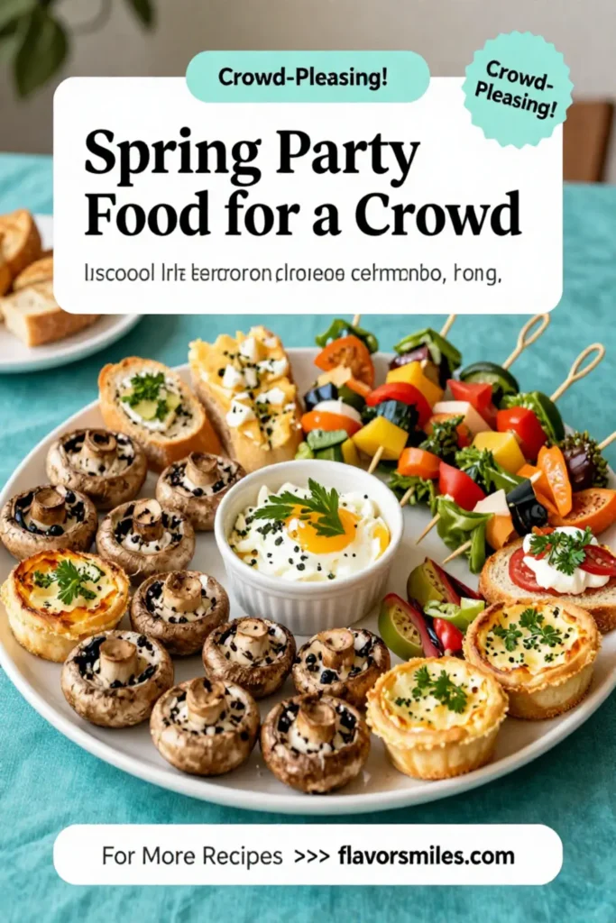 Spring Party Food for a Crowd That Will Wow Your Guests