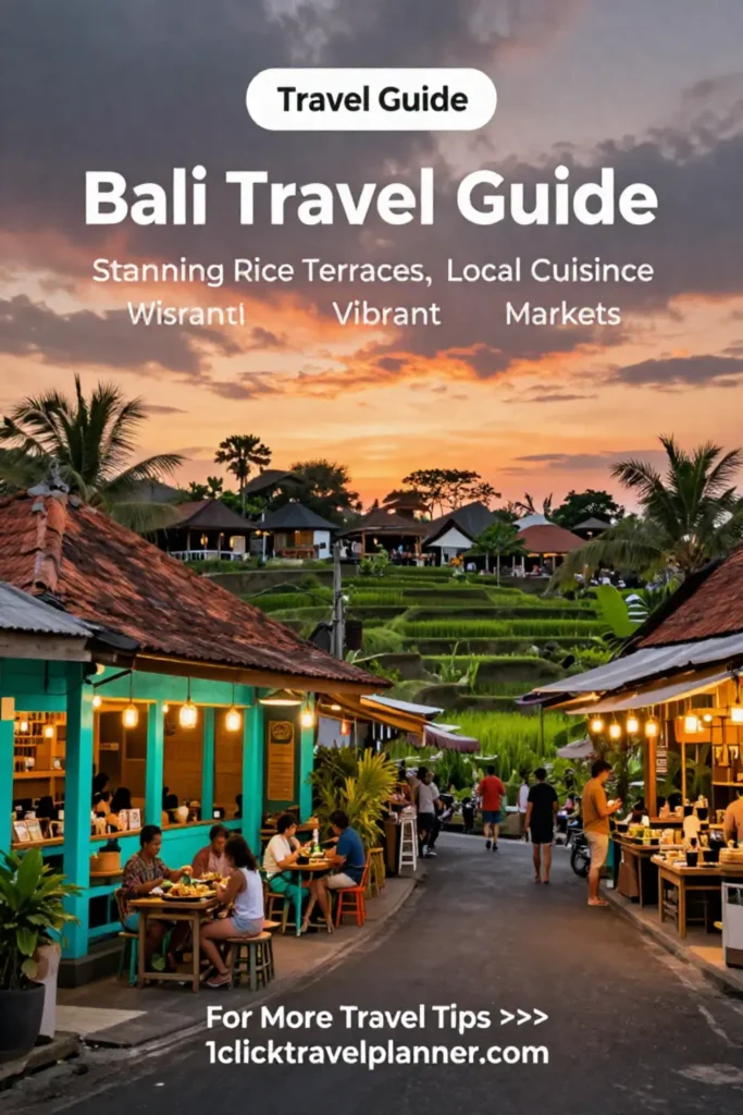 Bali Travel Guide 🌴 Places That Feel Unreal