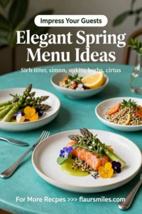 Elegant Spring Menu Ideas for Fine Dining: 5 Impressive Dishes