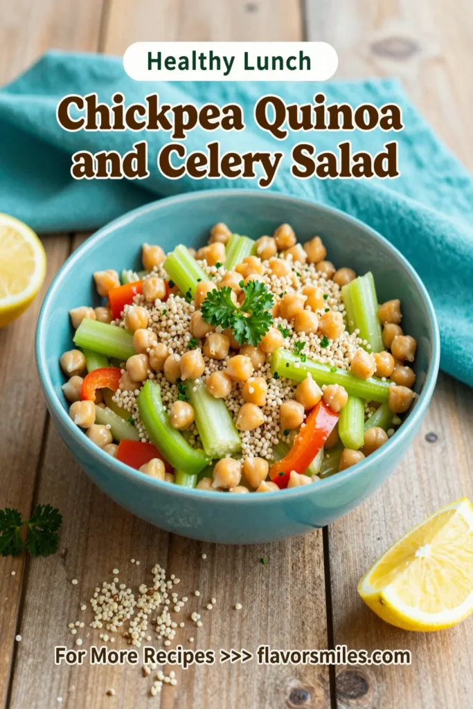 Chickpea Quinoa And Celery Salad