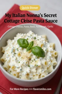 My Italian Nonna'S Secret Cottage Cheese Pasta Sauce!