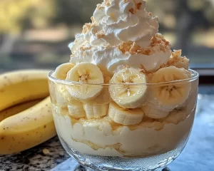 Banana Pudding: Southern Banana Pudding With Homemade Whipped Cream in 20 Minutes