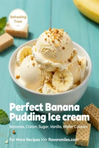Perfect Banana Pudding Ice Cream