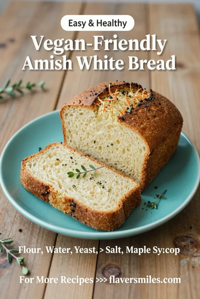 Vegan-Friendly Amish White Bread