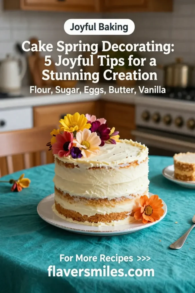 Cake Spring Decorating: 5 Joyful Tips for a Stunning Creation