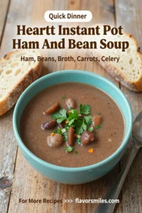 Hearty Instant Pot Ham And Bean Soup