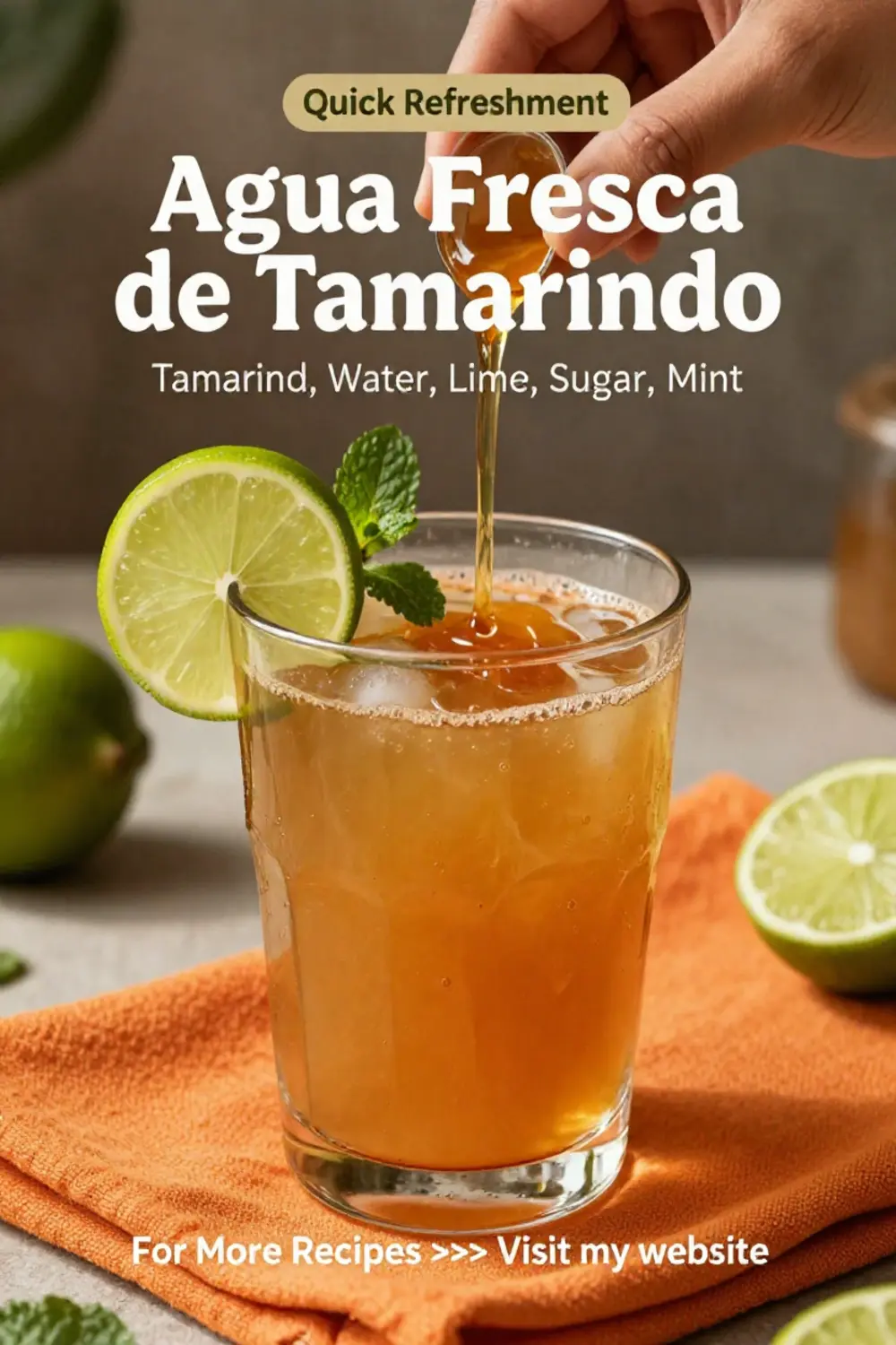 Cinco de Mayo: Agua Fresca de Tamarindo for Cinco de Mayo in 10 Minutes