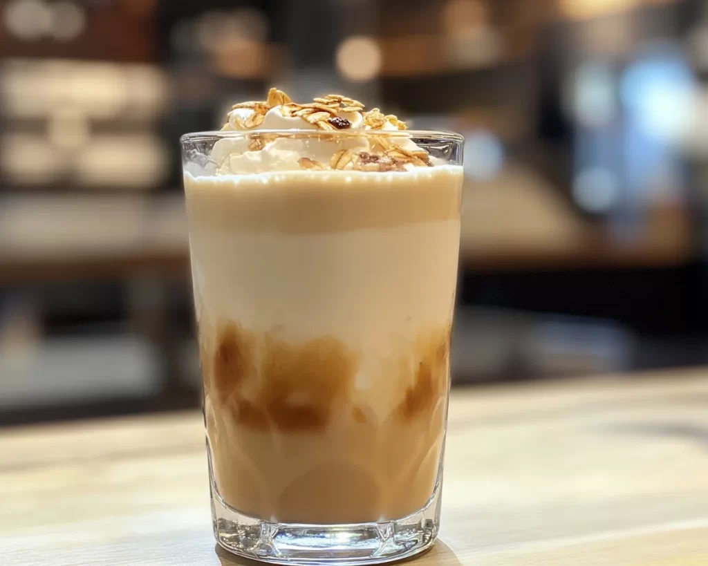 Starbucks Drinks: Iced Toasted Vanilla Oat Milk Shaken Espresso Copycat in 5 Minutes