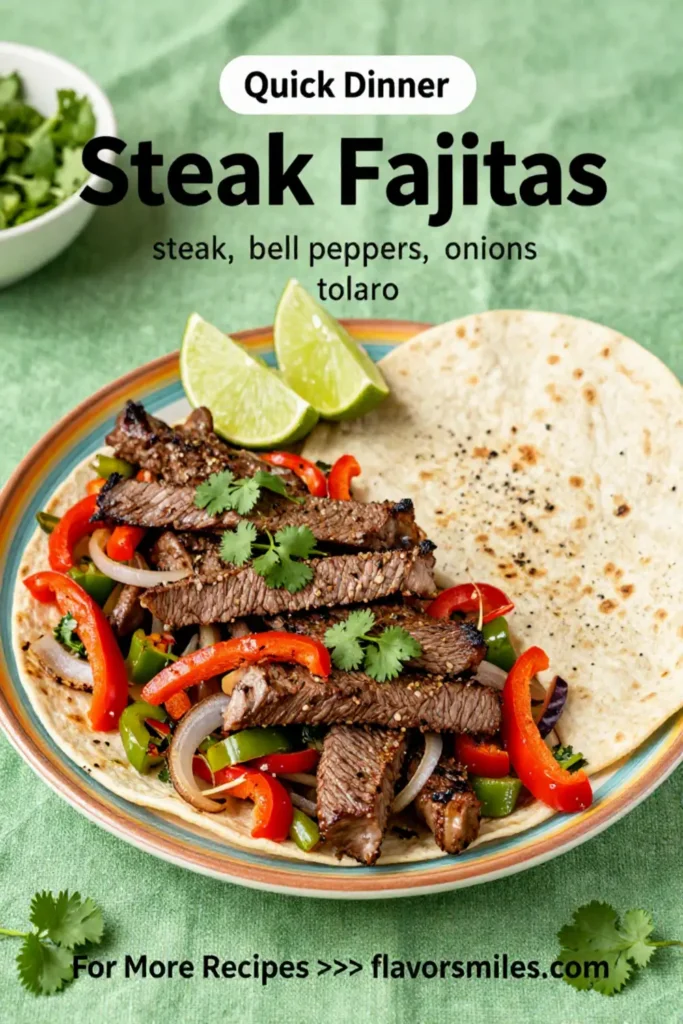 Steak Fajitas