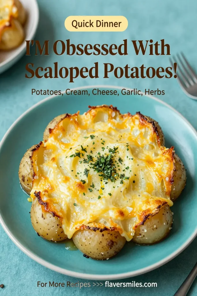 I'M Obsessed With Super Rich Scalloped Potatoes!