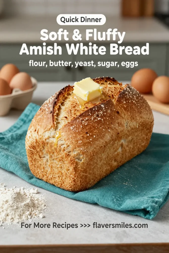 Soft & Fluffy Amish White Bread