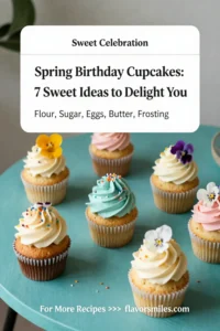 Spring Birthday Cupcakes: 7 Sweet Ideas to Delight You