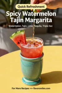 Cinco de Mayo: Spicy Watermelon Tajin Margarita for Cinco de Mayo in 10 Minutes