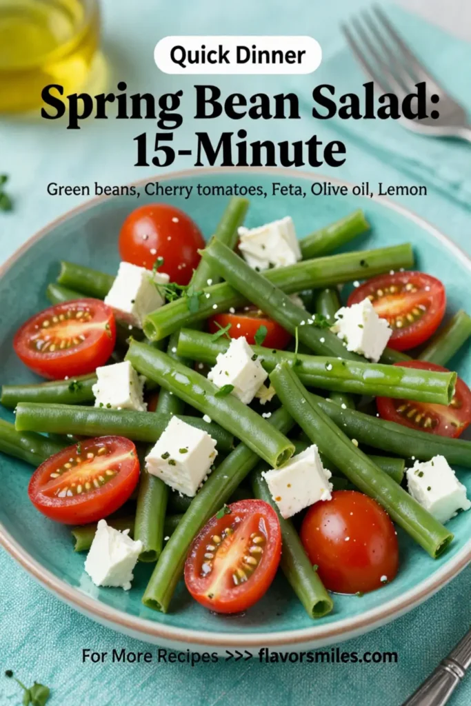Spring Bean Salad: 15-Minute Healthy Freshness Delight