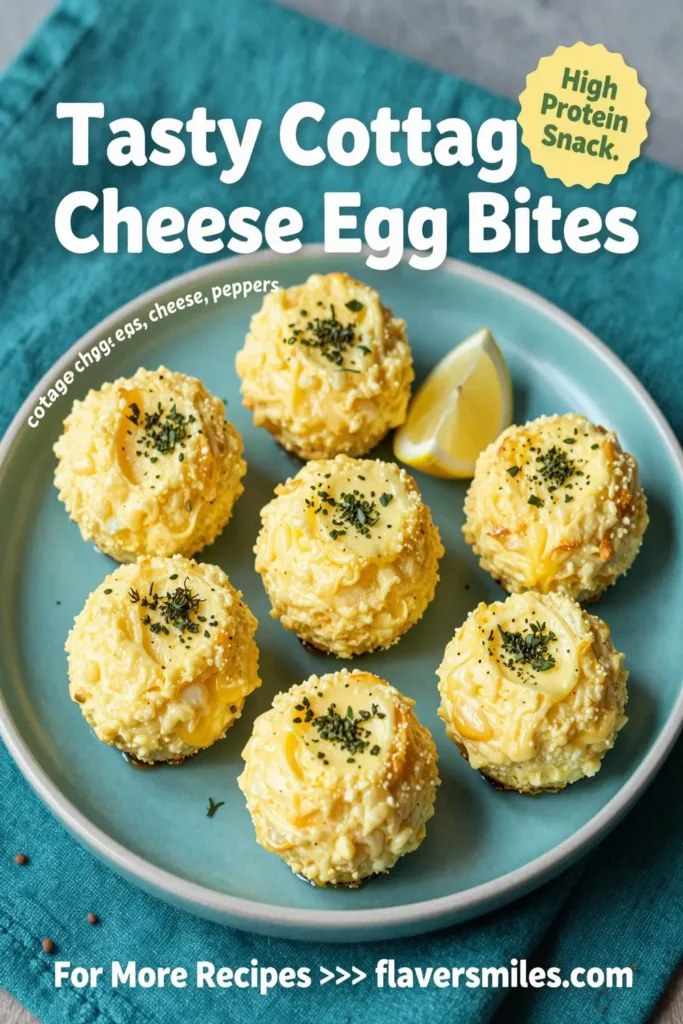 Tasty Cottage Cheese Egg Bites