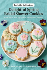 Delightful Spring Bridal Shower Cookies: 7 Sweet Recipes You’ll Adore