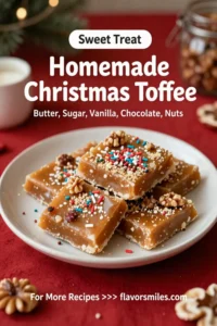 Homemade Christmas Toffee