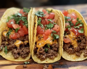 Ground Beef Recipes: Smash Burger Tacos With Special Sauce and Cheese in 20 Minutes