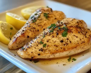 Chicken Breast Recipes: Lemon Pepper Air Fryer Chicken Breast in 20 Minutes