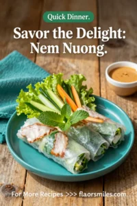 Savor the Delight: Nem Nuong Spring Rolls in 5 Easy Steps