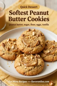 Softest Peanut Butter Cookies