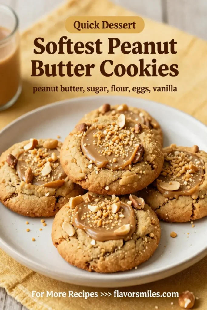 Softest Peanut Butter Cookies