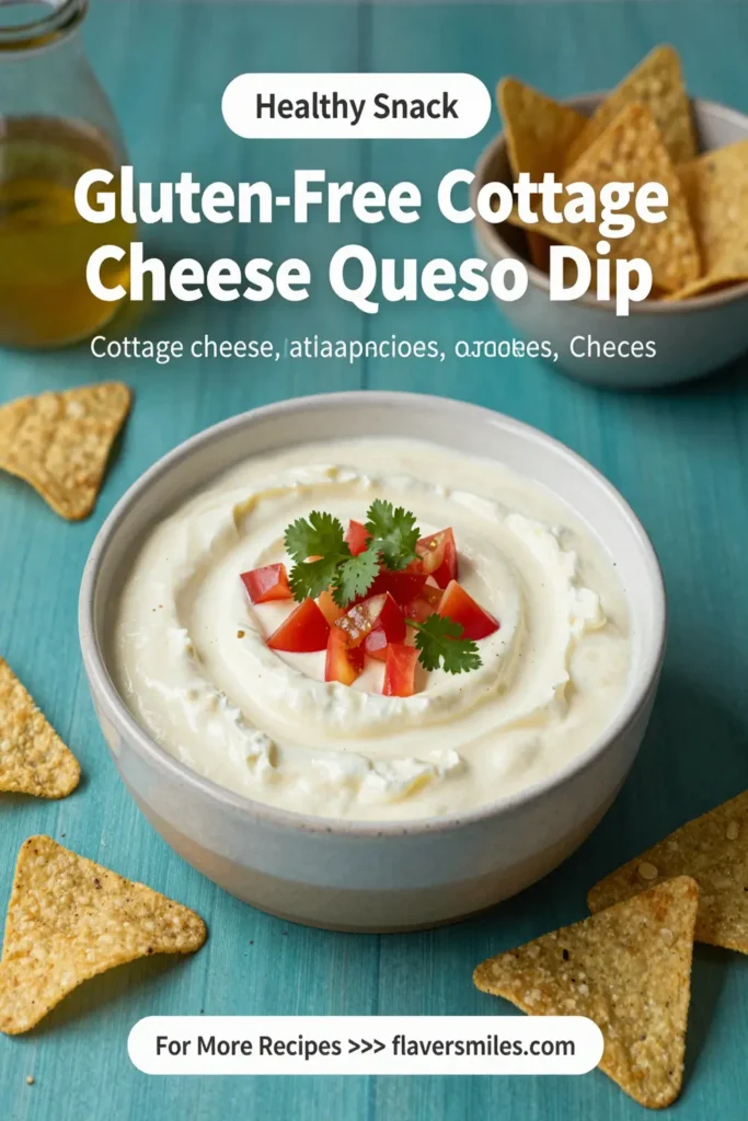 Gluten-Free Cottage Cheese Queso Dip