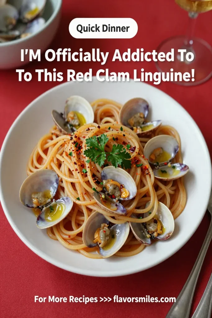 I'M Officially Addicted To This Red Clam Linguine!