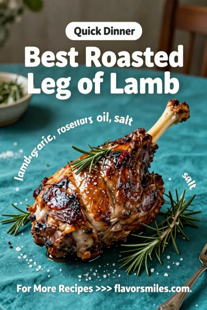 Best Roasted Leg of Lamb