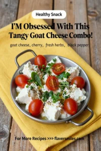 I'M Obsessed With This Tangy Goat Cheese Combo!