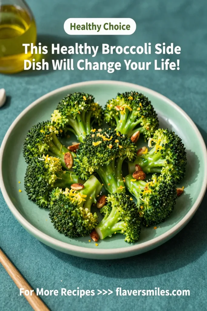 This Healthy Broccoli Side Dish Will Change Your Life!