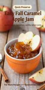Easy Fall Caramel Apple Jam