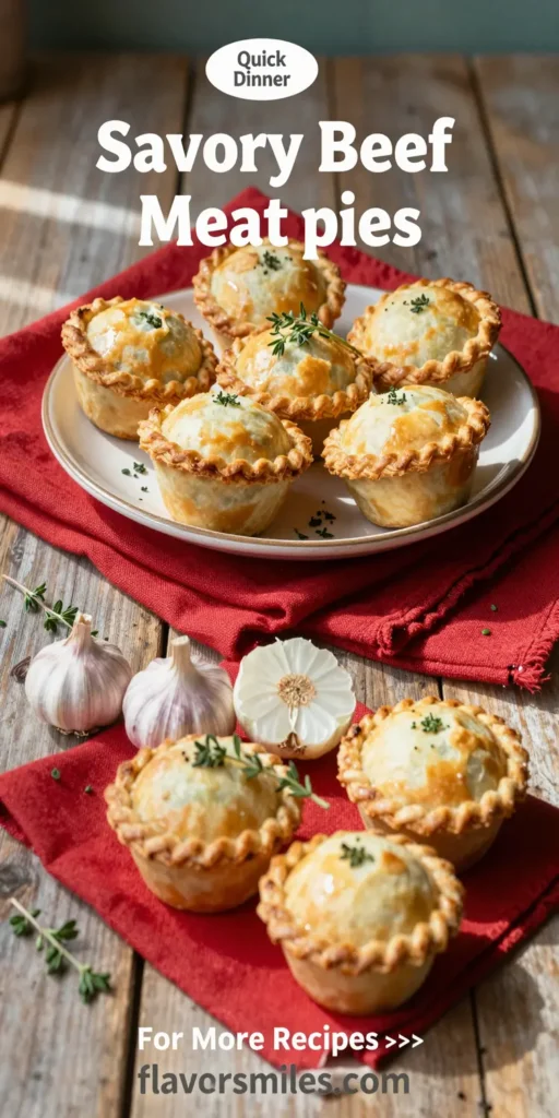Savory Beef Meat Pies