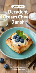 Decadent Blueberry Cream Cheese Danish