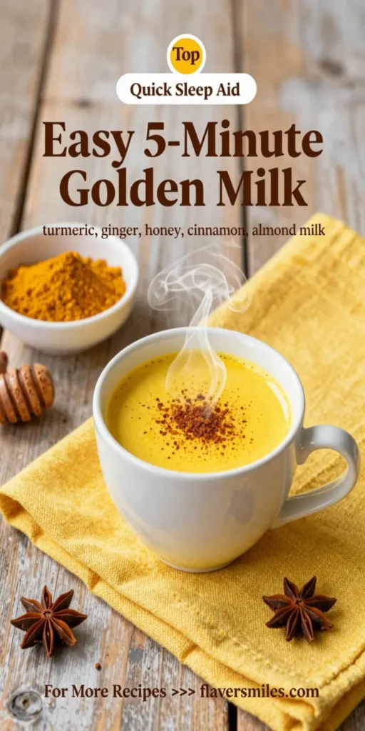 Easy 5-Minute Golden Milk
